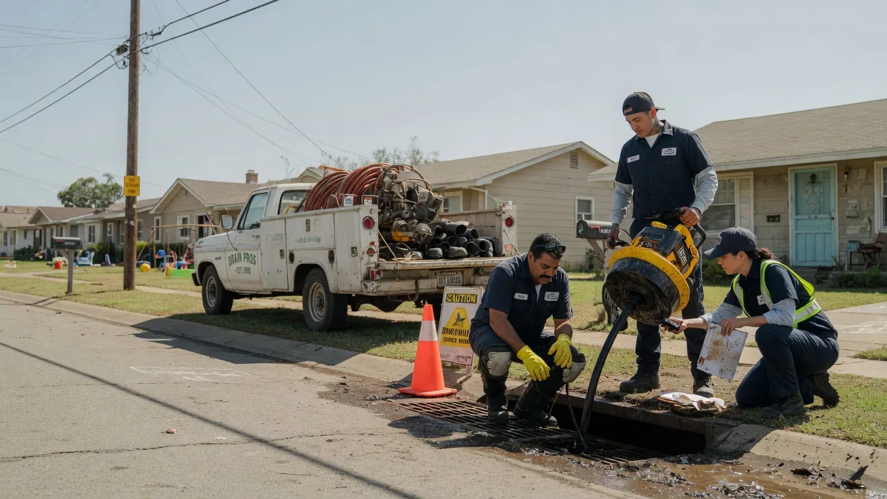 Drain Cleaning in Arrey, NM near me